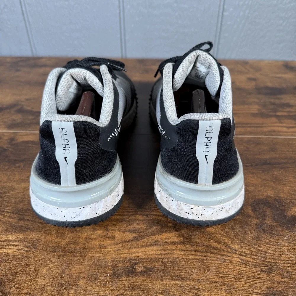 Nike Alpha Huarache Elite 3 TurfLight Smoke Grey Mens Shoes Size 9